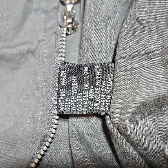 Aziz light weight jacket, in small,  charcoal gray NWOT - Picture 4 of 6